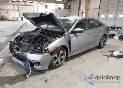 2020 Honda Civic Lx из США, поврежденный, VIN 2HGFC2F67LH535773